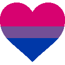 Bi Heart — love emoji for Slack & Discord