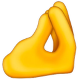 Pinched Fingers — hand-gesture emoji for Slack & Discord (Discord)