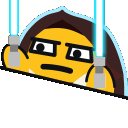 Jedi Bongo — cartoon emoji for Slack & Discord