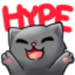 Neko Hype 3 — cartoon emoji for Slack & Discord (Discord)
