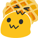 Wafflenomblob — cartoon emoji for Slack & Discord