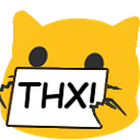 Meow Thx — cartoon emoji for Slack & Discord