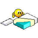 Making Bed — cartoon emoji for Slack & Discord