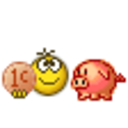 Piggy Bank 2 — cartoon emoji for Slack & Discord