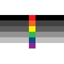 Heteroflexible Flag — rainbow emoji for Slack & Discord