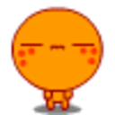 Orange Sigh — cartoon emoji for Slack & Discord