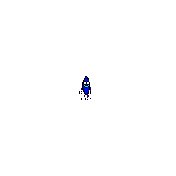 Bananadance Blue2 — cartoon emoji for Slack & Discord (Discord)