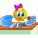 Doing Dishes — cartoon emoji for Slack & Discord