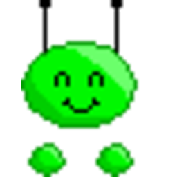Greenkao Alien — cartoon emoji for Slack & Discord (Discord)
