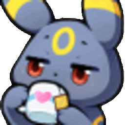 Umbreon Sip — cartoon emoji for Slack & Discord (Discord)
