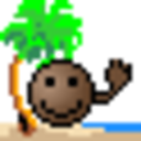 Island Wave — cartoon emoji for Slack & Discord