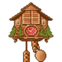 Coo Coo Clock 2 — pixel-art emoji for Slack & Discord