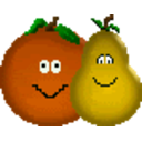 Orange Pear — cartoon emoji for Slack & Discord