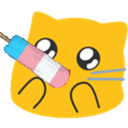 Meow Popsicle 2 — cartoon emoji for Slack & Discord (Discord)