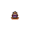 Royale Hog Rider Scream — cartoon emoji for Slack & Discord