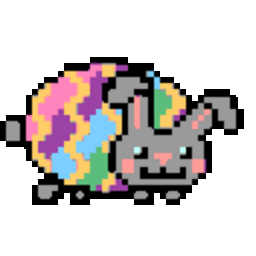 Nyan Easterbunny — animal emoji for Slack & Discord (Discord)