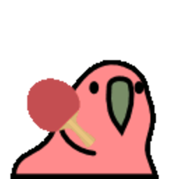 Pingpong Parrot — cartoon emoji for Slack & Discord (Discord)
