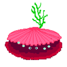 Clam Shell — cartoon emoji for Slack & Discord (Discord)