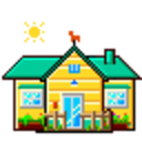 House — cartoon emoji for Slack & Discord