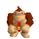 Donkey Kong — cartoon emoji for Slack & Discord
