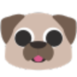 Pug Blob — cartoon emoji for Slack & Discord (Discord)