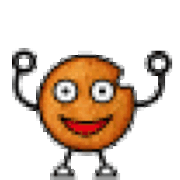 Excited Cookie — cookie emoji for Slack & Discord (Discord)