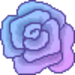 Purple Rose 2 — flower emoji for Slack & Discord (Discord)