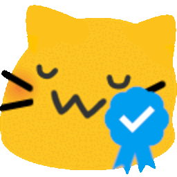 Meow Verified — cartoon emoji for Slack & Discord (Discord)