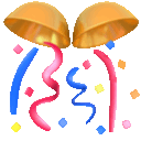 Confetti Ball — celebration emoji for Slack & Discord