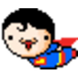 Superman 4 — cartoon emoji for Slack & Discord (Discord)