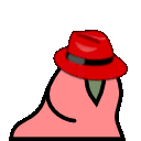 Red Hat Parrot — parrot emoji for Slack & Discord