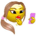 Apply Lipstick — cartoon emoji for Slack & Discord