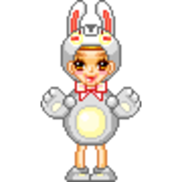 Bunny Costume — cartoon emoji for Slack & Discord (Discord)