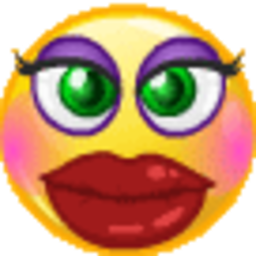 Wink Flirt — cartoon emoji for Slack & Discord (Discord)