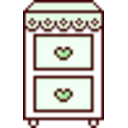 Night Stand — furniture emoji for Slack & Discord