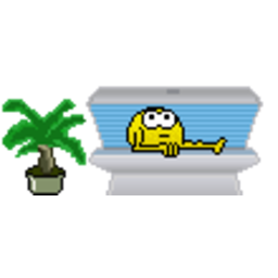 Tanning Bed — cartoon emoji for Slack & Discord (Discord)