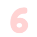 Pink Number Six — emoji emoji for Slack & Discord