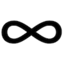 Infinity — symbol emoji for Slack & Discord