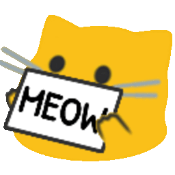 Meow Sign — cat emoji for Slack & Discord (Discord)