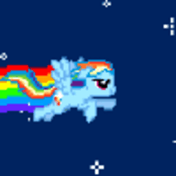 Mylittlepony Nyan — cartoon emoji for Slack & Discord (Discord)