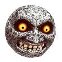Majoras Moon — cartoon emoji for Slack & Discord