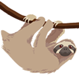 Sloth — cartoon emoji for Slack & Discord (Discord)