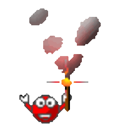 Smokey Torch — cartoon emoji for Slack & Discord (Discord)