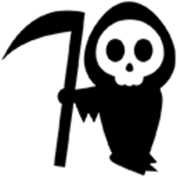 Grim Reaper Mini — cartoon emoji for Slack & Discord (Discord)
