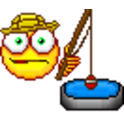 Fishing — cartoon emoji for Slack & Discord (Discord)
