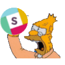 Old Man Yells At Slack — cartoon emoji for Slack & Discord