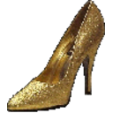 Highheel Gold — shoe emoji for Slack & Discord