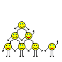 Pyramid 2 — smiley emoji for Slack & Discord