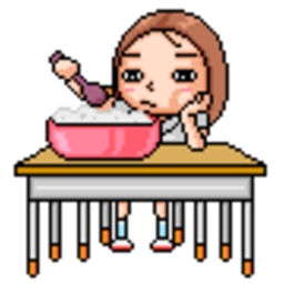 Eating 2 — cartoon emoji for Slack & Discord (Discord)