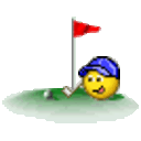 Golf 2 — cartoon emoji for Slack & Discord